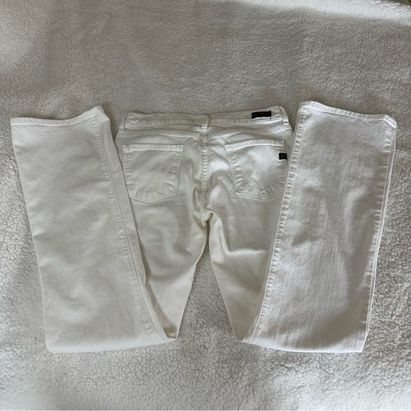 Citizens of Humanity Amber #263 stretch White Flare Boho Festival Jeans Size 29 - Picture 6 of 11
